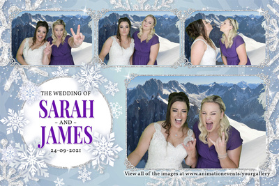 Wedding photo booth for Sarah & James 240921